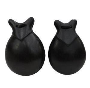 Castañuelas Bhargava Ébano Grande Profesional (Par) Casgpn